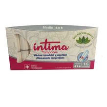 Intima Tampones Máxima Comodidad Y Seguridad Medio 16u