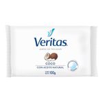 Veritas-Jabon-De-Tocador-Barra-Coco-Con-Aceite-Natural-100g-en-Pedidosfarma