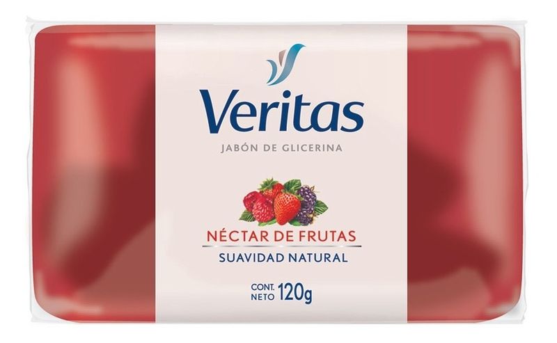 Veritas-Jabon-Barra-Nectar-De-Frutas-Suavidad-Natural-120g-en-Pedidosfarma