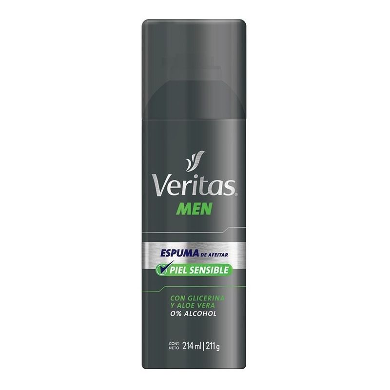 Veritas-Men-Espuma-De-Afeitar-Piel-Sensible-214ml-en-Pedidosfarma