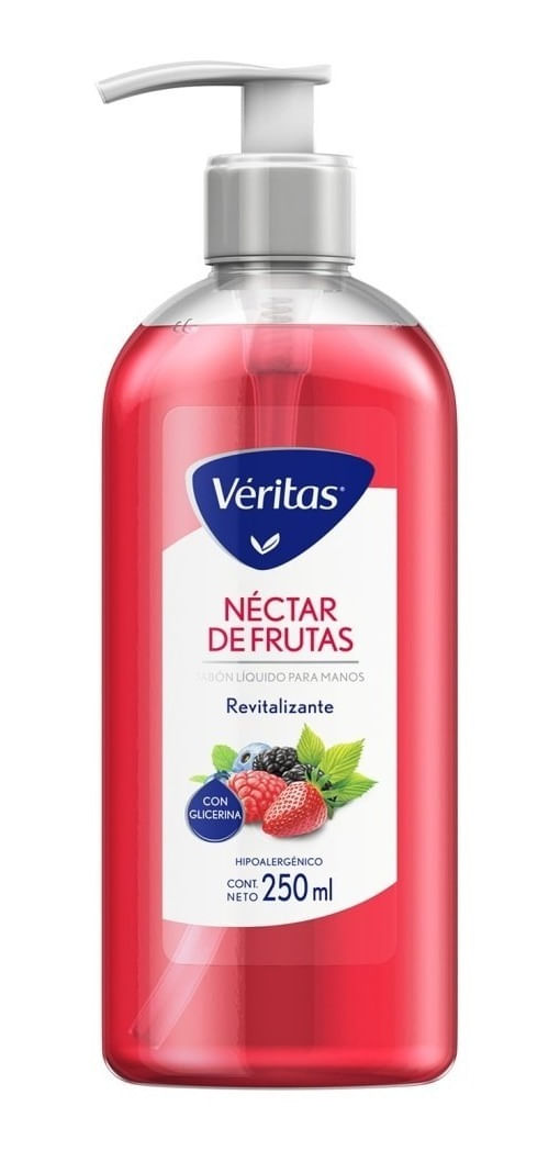 Veritas-Jabon-Liquido-Con-Glicerina-Nectar-De-Frutas-250ml-en-Pedidosfarma