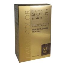 Farmacolor Repair Gold 24k Coloración Permanente Kit 47g