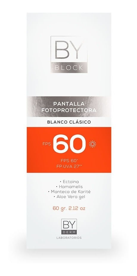 By Block Blanco Pantalla Protectora Fps60 Fp.uva27 60g