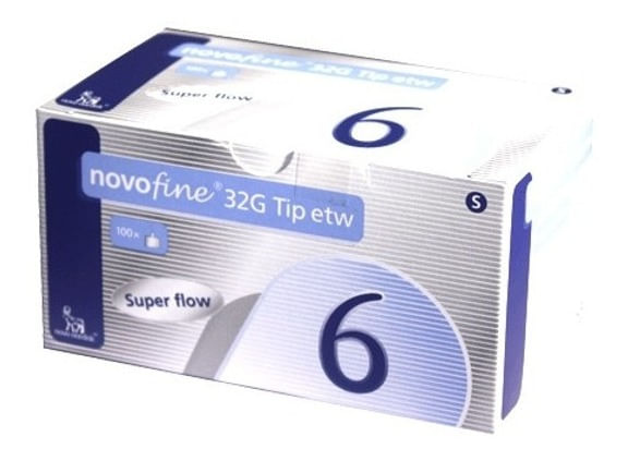 Novofine Agujas 32g X 6 Mm Para Pen Caja 100 Unidades - FarmaPlus