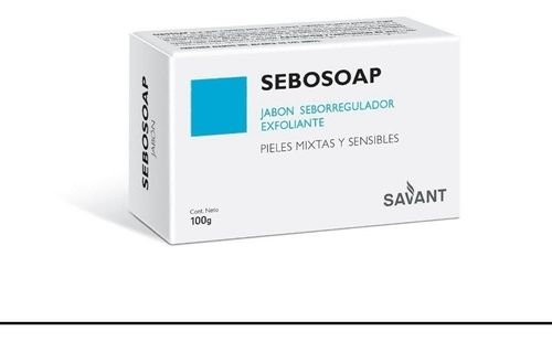 Sebosoap Seborregulador Exfoliante Jabón 100g