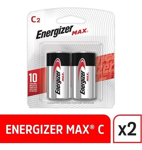 Energizer Max C2 Pilas Alcalinas 2 Unidades