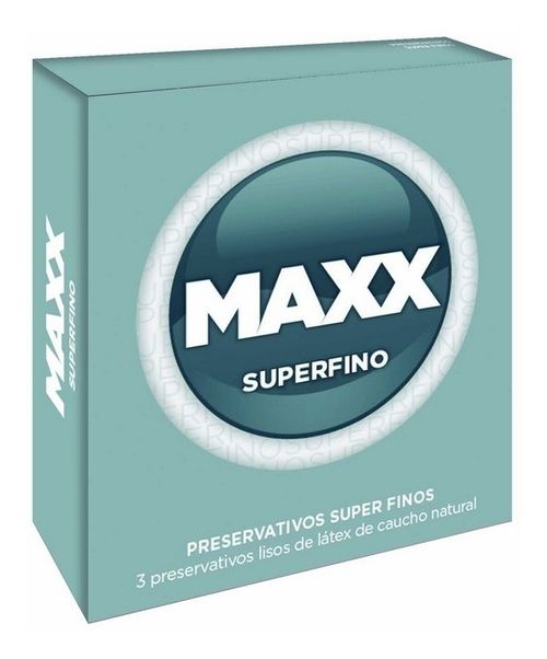 Maxx Super Fino Preservativos Pack 12 Cajas X 3 Unidades