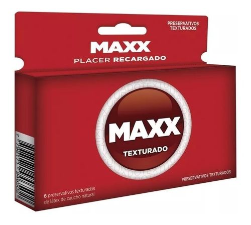 Maxx Texturado Preservativos 6 Unidades