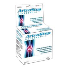 Artrostop Colágeno C Y D Suplemento Dietario 25 Sobres