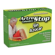 Artrostop Calambres Sin Azúcar Suplemento Dietario 4 Sobres