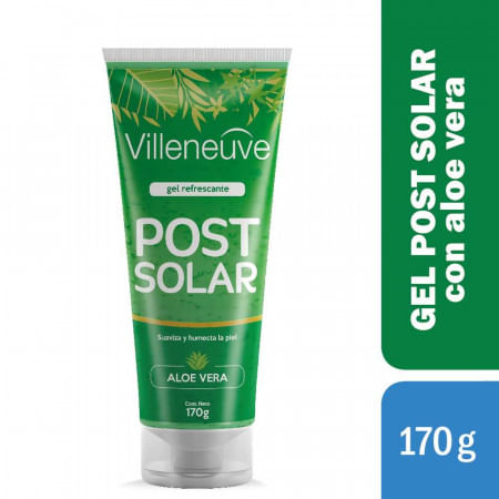 Villenueve Gel Refrescante Post Solar Con Aloe 170g