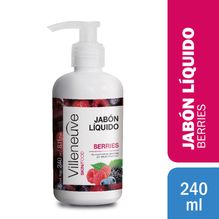 Villeneuve Antibacterial Jabón Liquido Berries 240ml