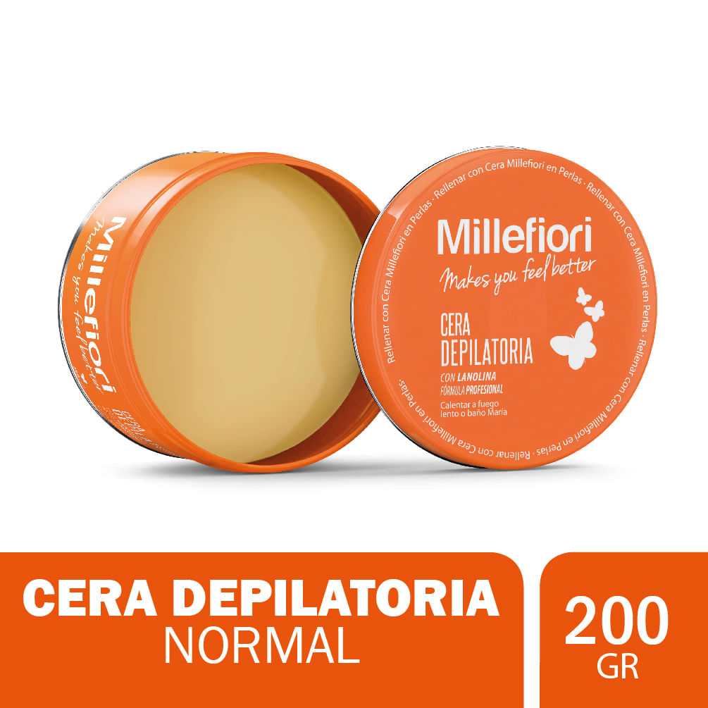 Millefiori cera depilatoria sale