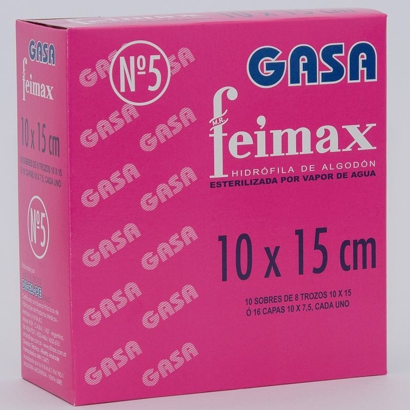 Feimax-Gasa-N5-Esteriles-10x15cm-10-Sobres-X-8-Trozos-en-FarmaPlus