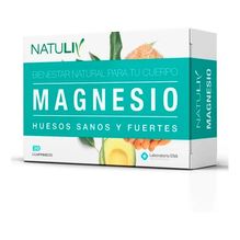 Natuliv Magnesio 30 Comp Huesos Sanos Y Fuertes