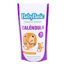 Baby Basic Toallitas Húmedas Caléndula Repuesto 70 Unidades