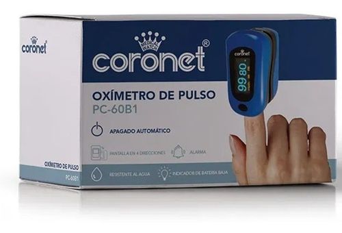 Coronet Oxímetro De Pulso Creative Pc60 B1 Con Curva 1u