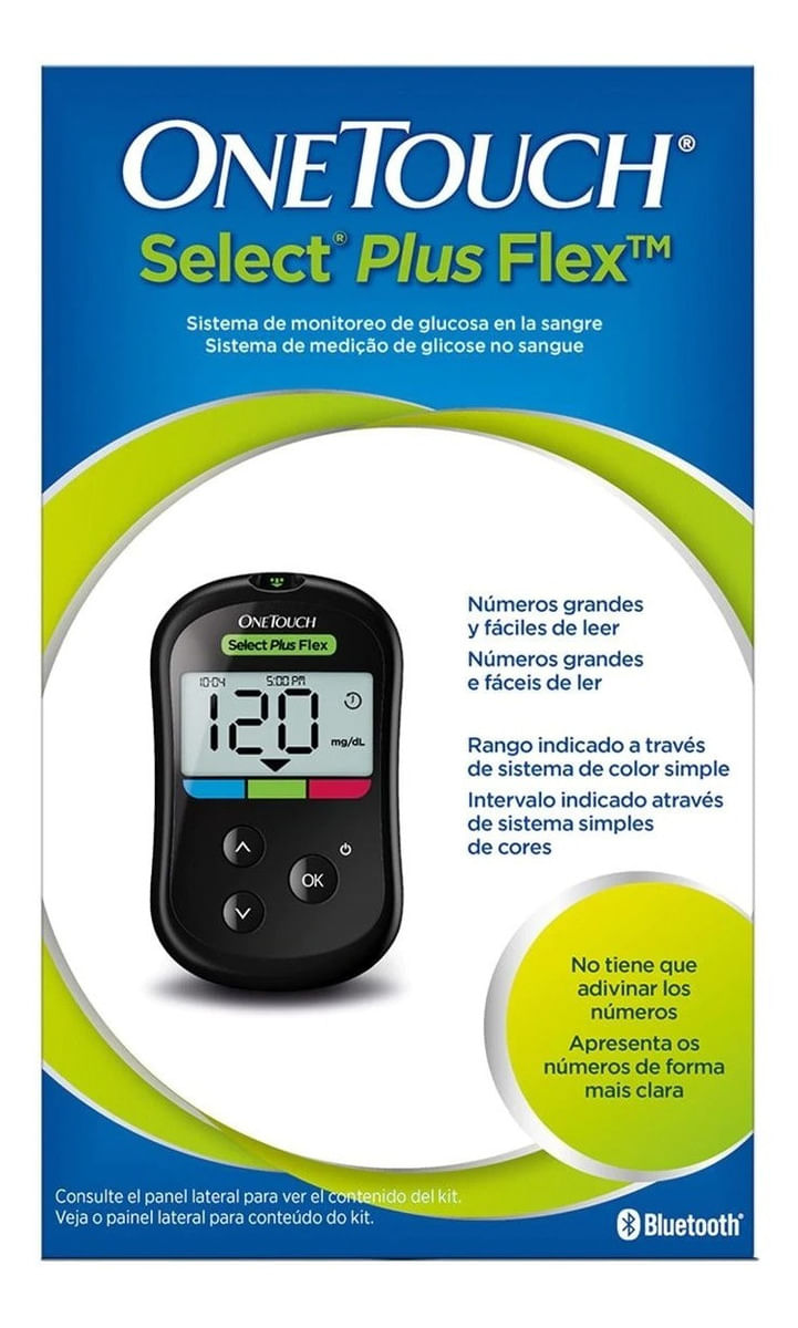 One-Touch-Select-Plus-Flex-Medido-De-Glucosa-En-Sangre-1u-en-FarmaPlus