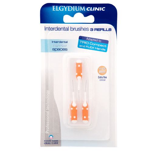 Elgydium Clinic Flex Trio Narrow Cepillo Interdental Rto 3u