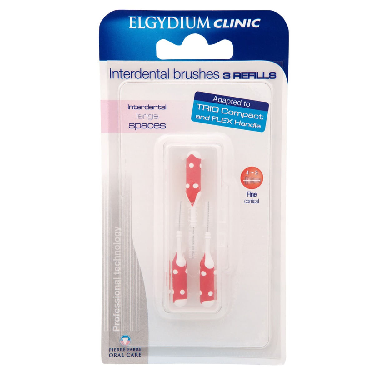 Elgydium Clinic Flex Trio Large Cepillo Interdental Rto 3u En