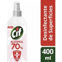 Cif Alcohol 70% Desinfectante De Superficie Spray 400ml