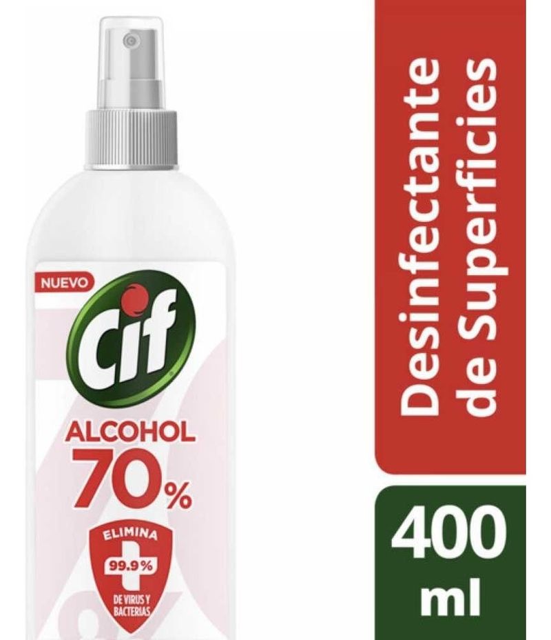 Cif-Alcohol-70--Desinfectante-De-Superficie-Spray-400ml-en-FarmaPlus
