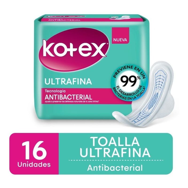 Kotex-Toallas-Femeninas-Antibacterial-Ultrafina-Con-Alas-16u-en-FarmaPlus