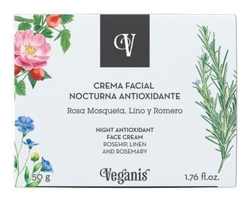 Veganis-Crema-Facial-Nocturna-Antioxidante-Antiarrugas-50g-en-FarmaPlus