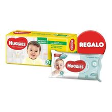 Huggies Jumbo Pack Triple Prot. G 36un +  Toallitas Húmedas