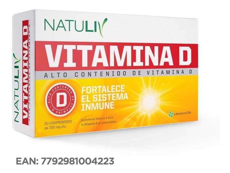 Natuliv-Vitamina-D-Suplemento-Fortalece-Sistema-Inmune-30com-en-FarmaPlus