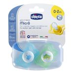 Chicco-Physiomicro-Chupete-Silicona-0-2m-Nene-2-Unidades-en-FarmaPlus