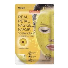 Purederm Real Petal Mg Gel Caléndula Mascara 1 Unidad