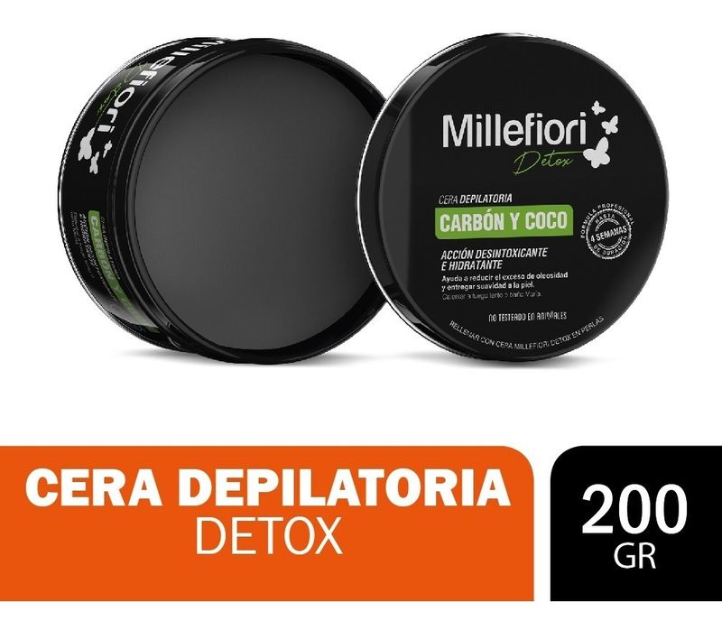 Millefiori-Detox-Cera-Depilatoria-Carbon-Y-Coco-200g-en-FarmaPlus
