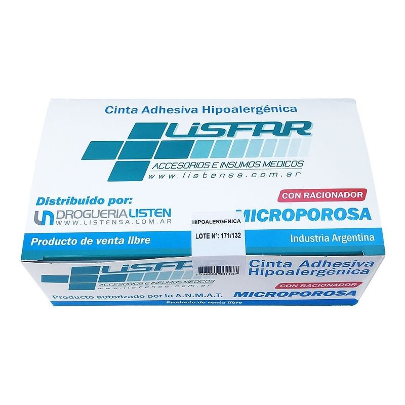 Lisfar-Cinta-Adhesiva-Microporosa-1.25cm-X-9mts-24-Unidades-en-FarmaPlus