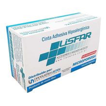 Lisfar Cinta Adhesiva Microporosa 2.50cm X 9mts 12 Unidades