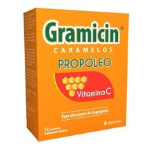 Gramicin Propoleo Y Vitamina C Caramelos 12 Unidades