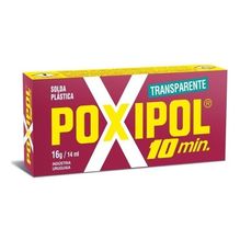 Poxipol 10min Pegamento Adhesivo Transparente 16gr