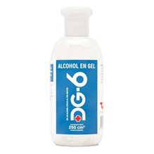 Dg6 Alcohol En Gel Con Alcohol Etílico Al 70% 250ml