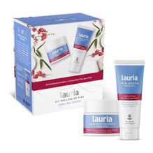 Lauria Kit De Pies Exfoliante Enzimático Y Crema Nutritiva