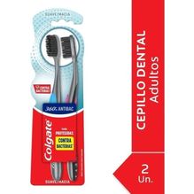 Colgate 360° Antibacterial Suave Cepillo De Dientes 2u