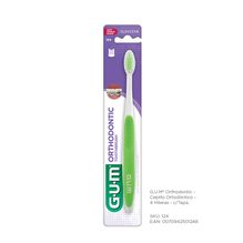 Gum Orthodontic - Cepillo Ortodóntico Con Tapa - 4 Hileras