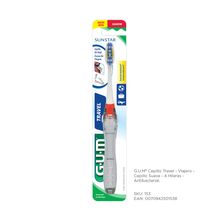 Gum Cepillo Travel Viajero - Cepillo Suave - 4 Hileras