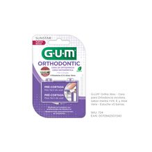 Gum Ortho Wax Cera Para Ortodoncia Incolora Sabor Menta