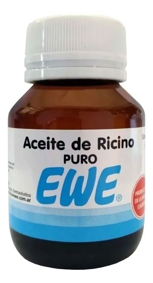 Ewe Aceite De Ricino Puro 50ml Cejas Pestañas