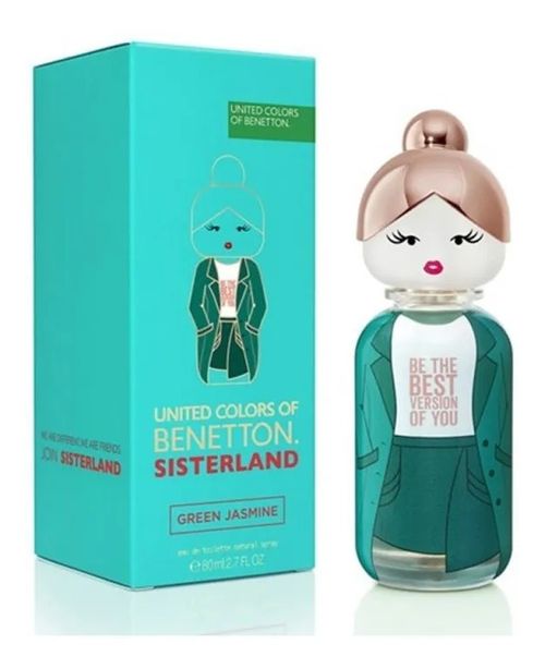 Benetton Sisterland Green Jasmine Perfume Mujer Edt 80ml