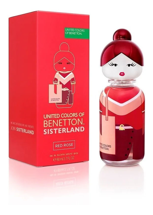 Benetton Red Rose Perfume Edt 80ml en FarmaPlus - FarmaPlus