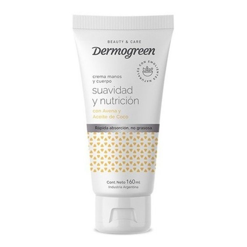 Dermogreen-Suavidad-Y-Nutricion-Crema-Manos-Y-Cuerpo-160ml-en-FarmaPlus