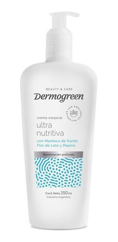 Dermogreen-Ultra-Nutritiva-Crema-Corporal-350ml-en-FarmaPlus