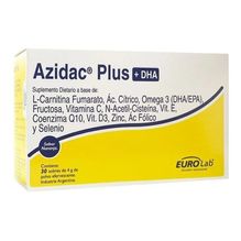 Eurolab Azidac Plus Dha Fertilidad Masculina 30 Sobres