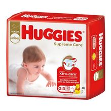 Pañales Huggies Supreme Care Unisex  G 20 unidades